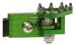 Folding Rear Brake Tip Green 1