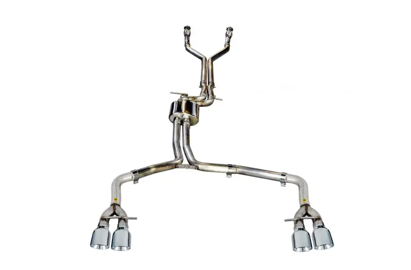 Awe Tuning Audi C7 / C7.5 S6 4.0T Track Edition Exhaust - Chrome Silver Tips 1
