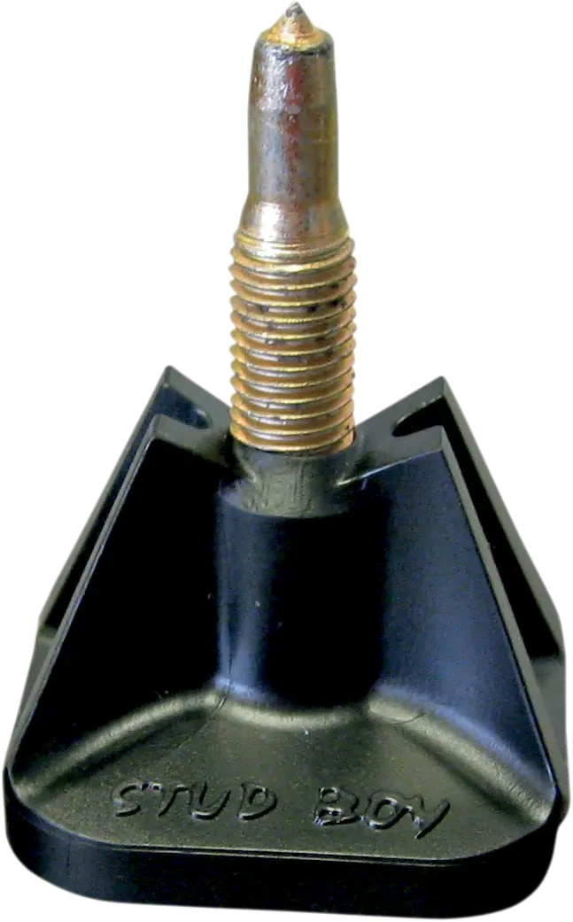 Stud Boy Single Backer Plates - Black - 24 Pack 2513-P1-Blk 1