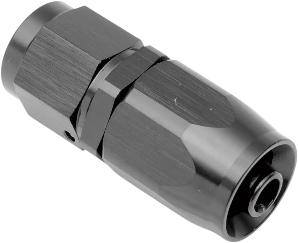 Goodridge Oil Line Fitting - Black - Straight 1136-0106Bk 1