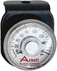 Pressure Gauge & Bracket W/Toggle Switch 1