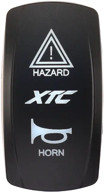 Dash Switch Rocker Face Xtc Hazard/Horn 1