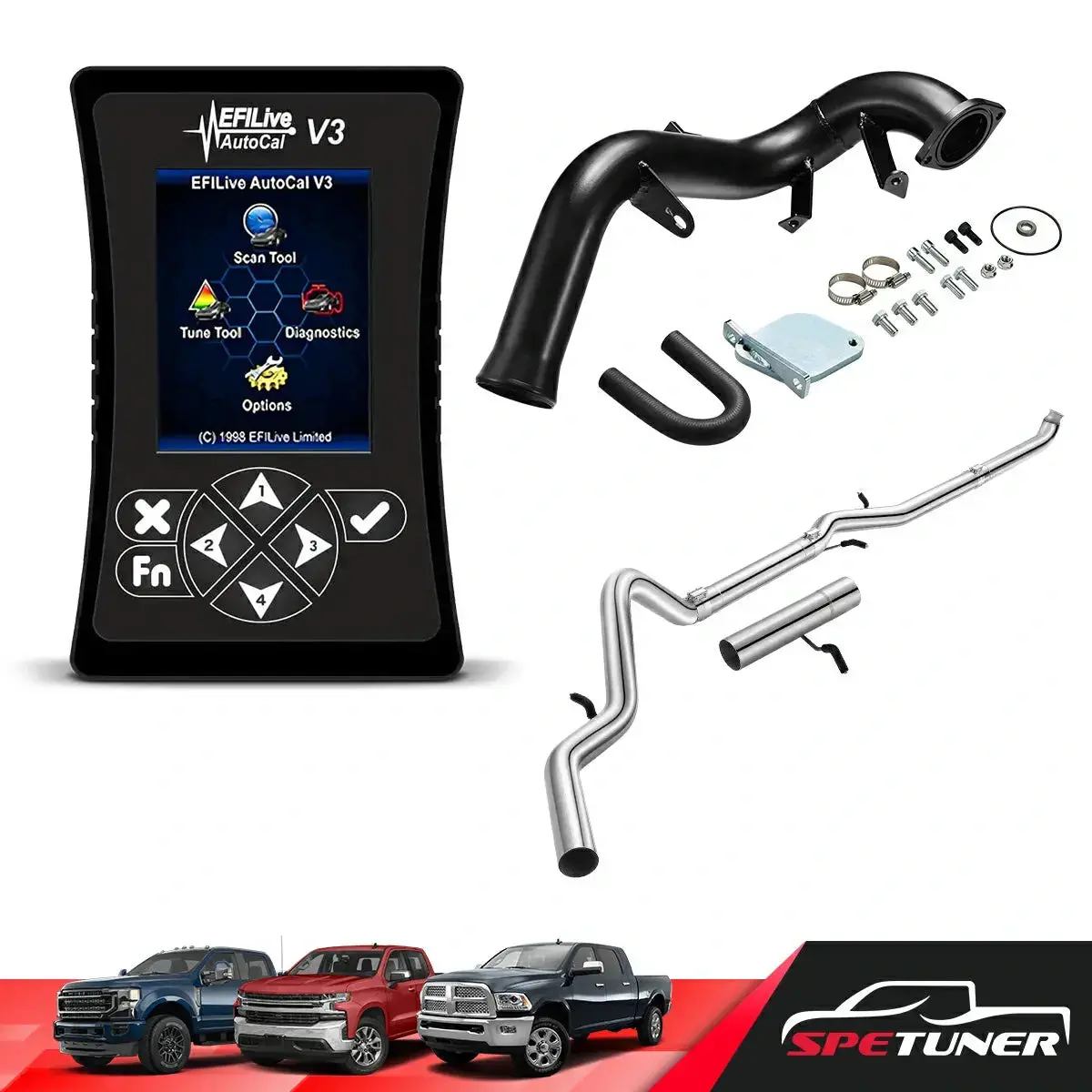 Egr/Dpf/Def Delete 2007.5-2010 Lmm 6.6L Duramax All-In-One Kit 19