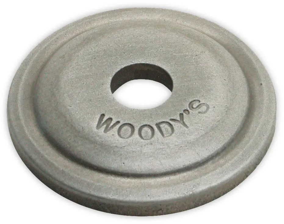 Digger Support Plate Round Alum. 6/Pk 1