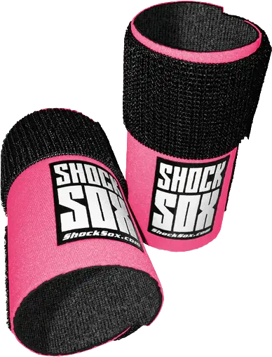 Shock Sox  4"U  Pink Upside Down Forks 1
