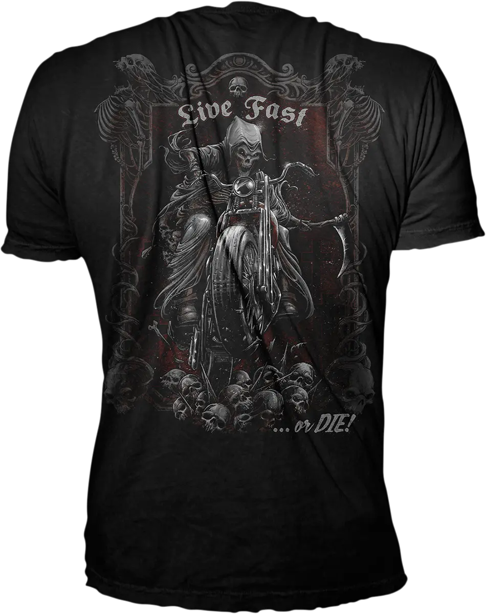Lethal Threat Live Fast Reaper T-Shirt 2