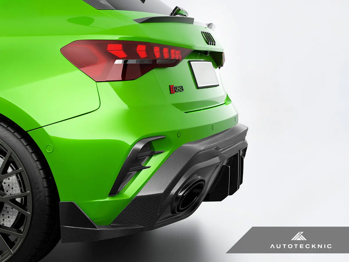 Sq-Aero Pre-Preg Carbon Rear Vent Trim Set - Audi 8Y.5 Rs3 2025-Up 1