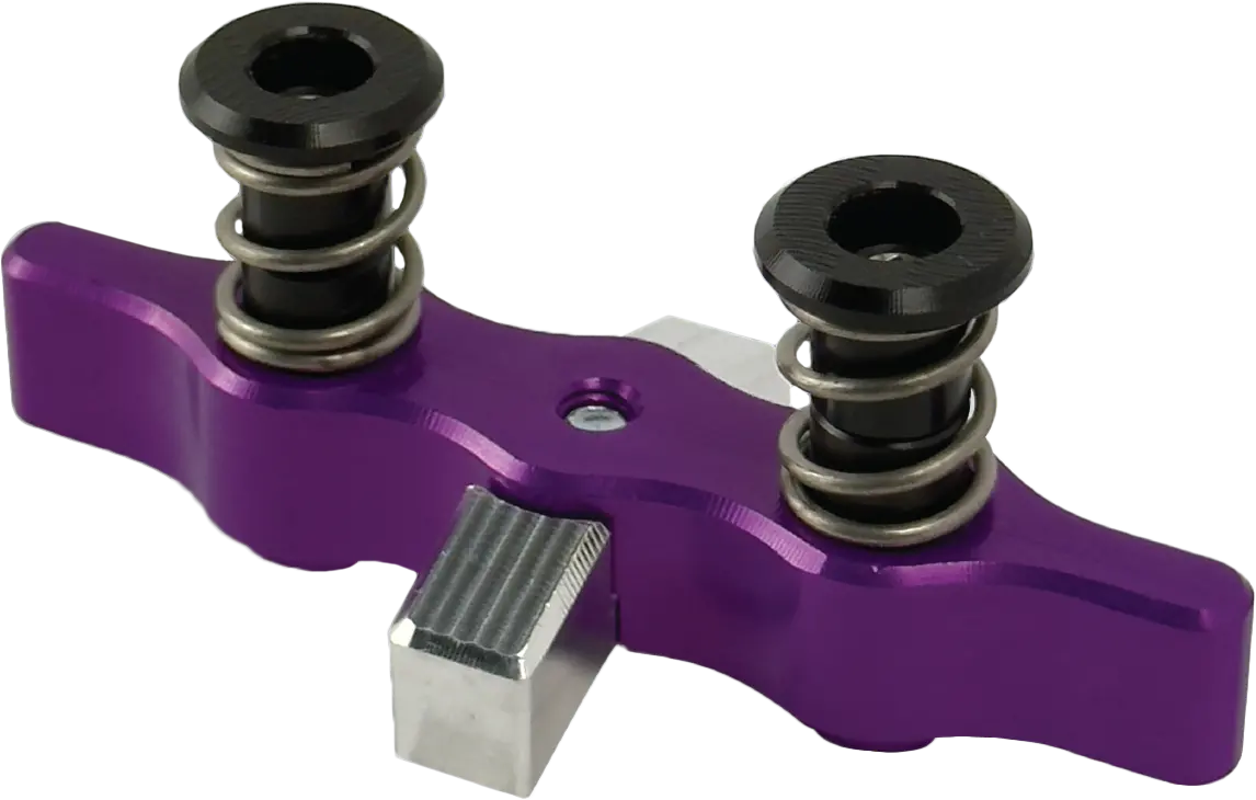 Tamer Double Button X Wing Purple 1