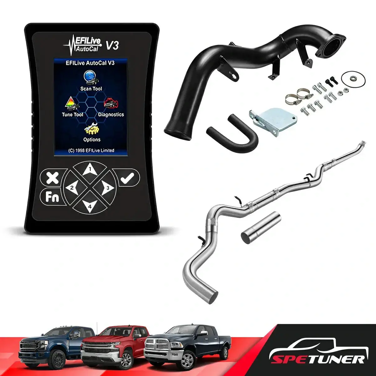 Egr/Dpf/Def Delete 2007.5-2010 Lmm 6.6L Duramax All-In-One Kit 20