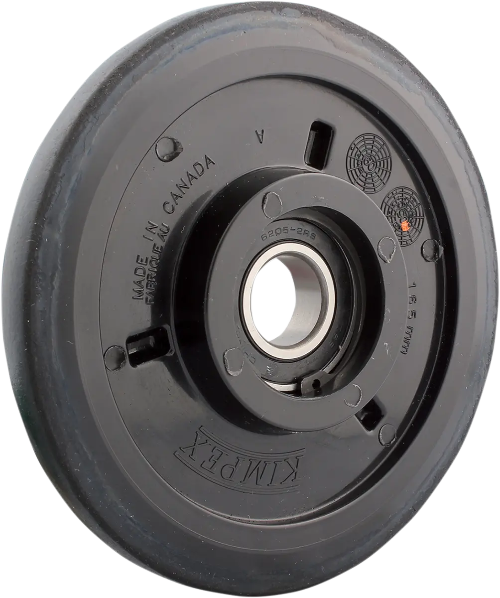 Kimpex Idler Wheel With Bearing 6205-2Rs - Black - Group 10 - 165 Mm Od X 1" Id 298927 1