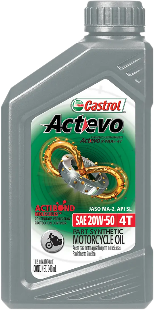 Castrol Act Evo® Semi-Synthetic 4T Engine Oil 1
