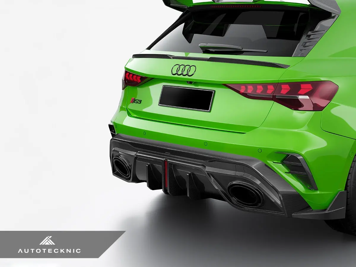 Sq-Aero Pre-Preg Carbon V1 Diffuser Set - Audi 8Y.5 Rs3 2025-Up 1