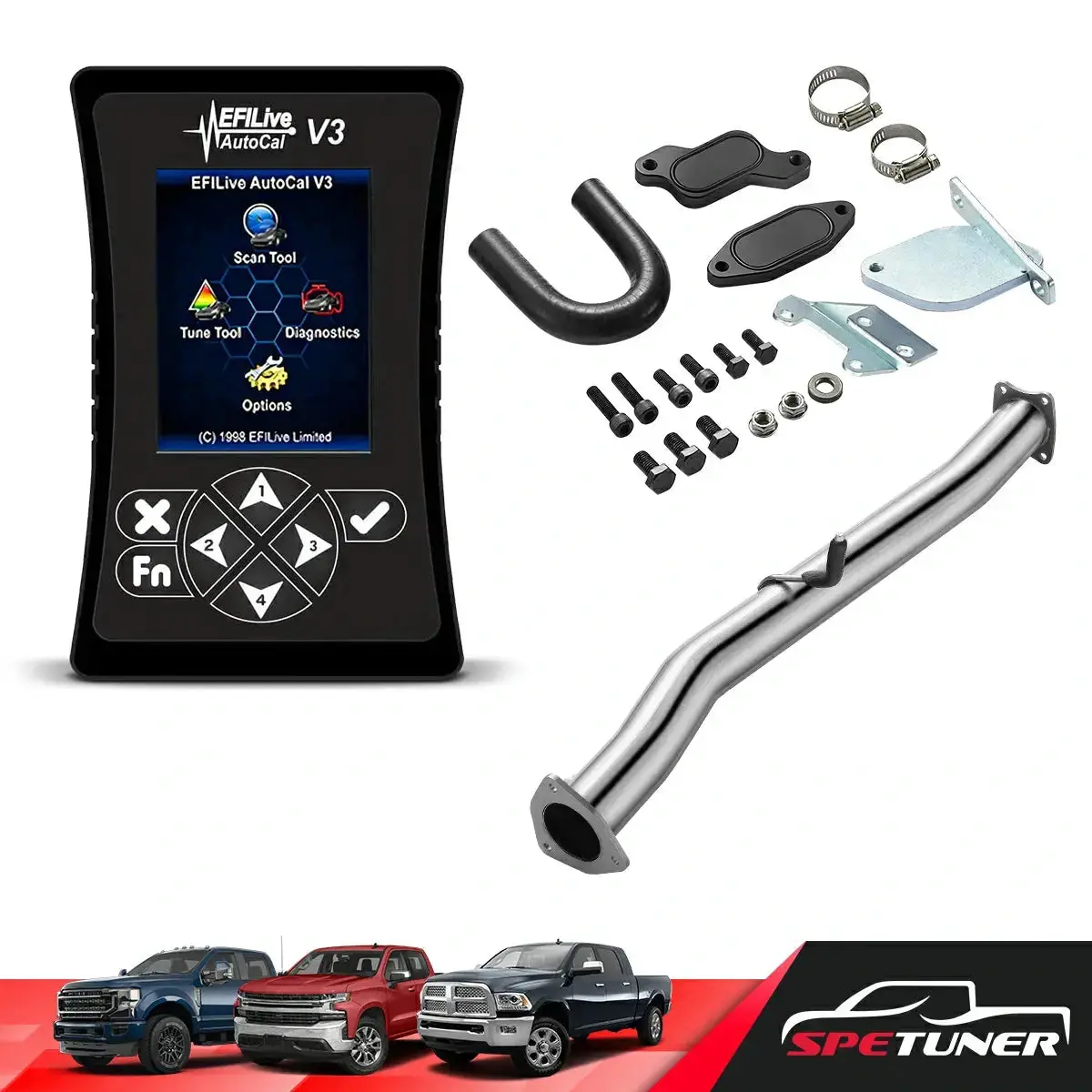 Egr/Dpf/Def Delete 2007.5-2010 Lmm 6.6L Duramax All-In-One Kit 21