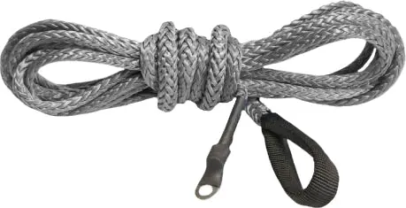 Synthetic Winch Plow Cable Smoke 12' 1