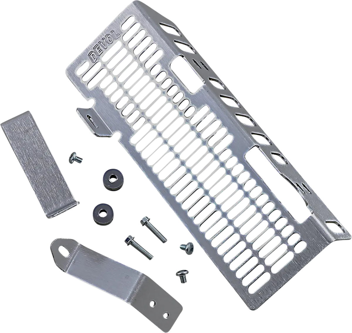 Devol Radiator Guards - Brushed Aluminum 32