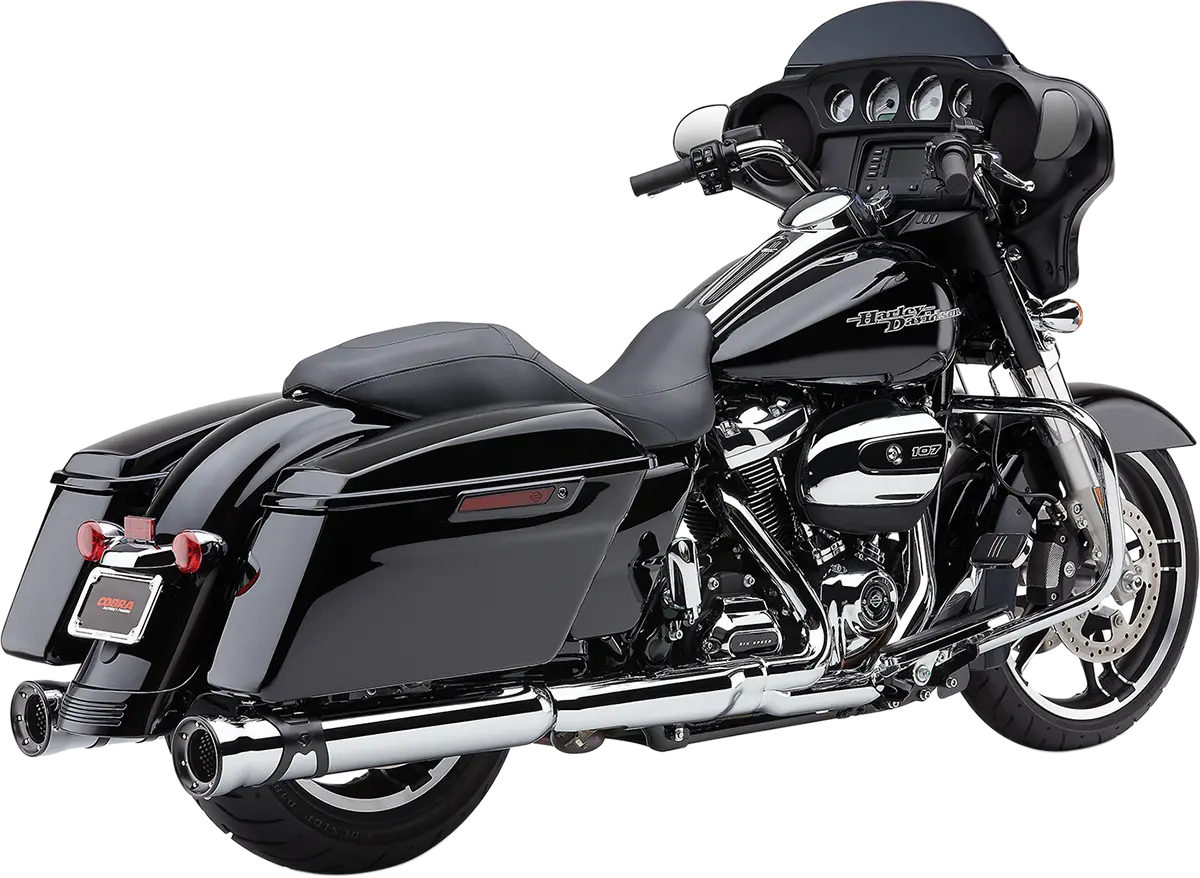 Cobra Race Pro Mufflers For '95-'16 Fl Bagger Models 2