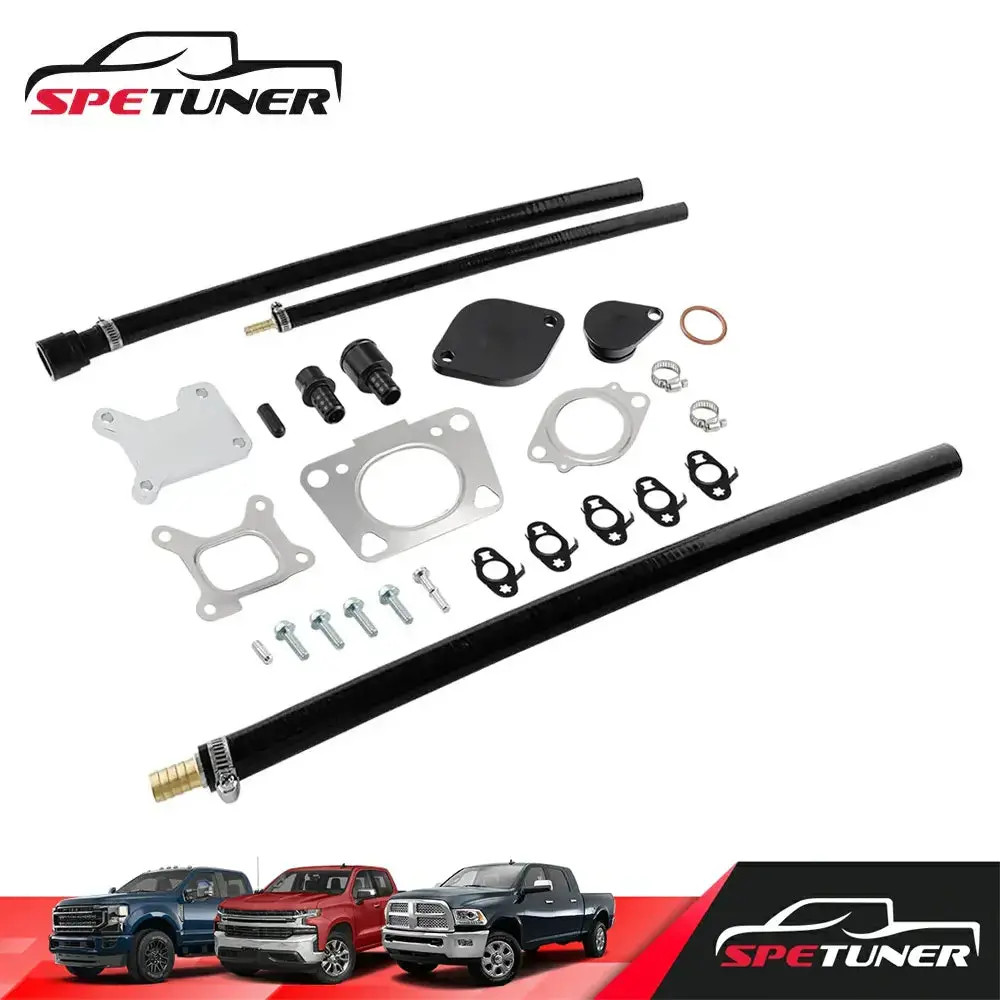 Egr Valve Cooler Delete Kit For  L5p 2017+6.6L Duramax 1