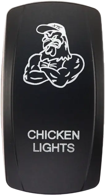Dash Switch Rocker Face Chicken Lights 1