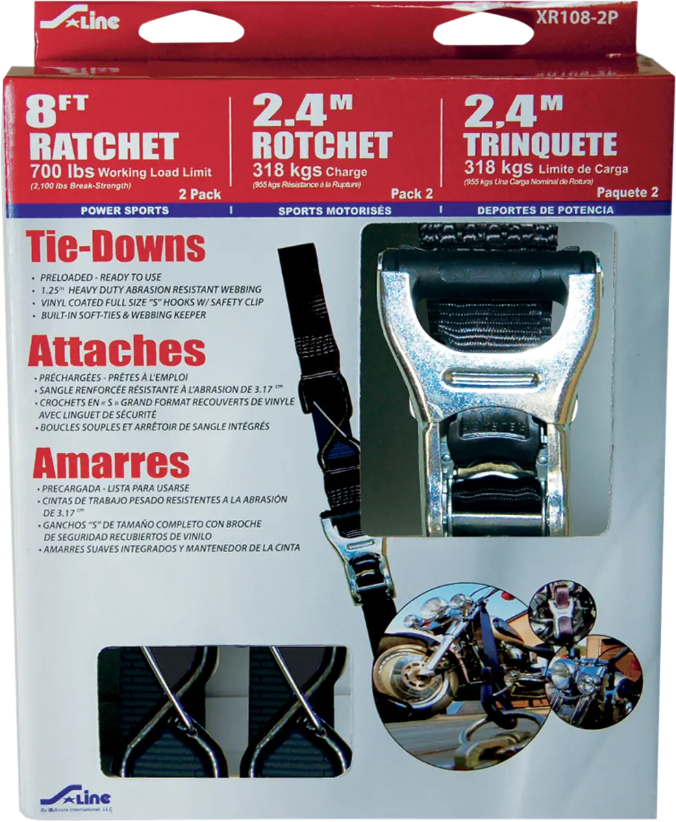 Ancra Tie-Downs - Standard & Heavy Duty 1" X 5-½ 5