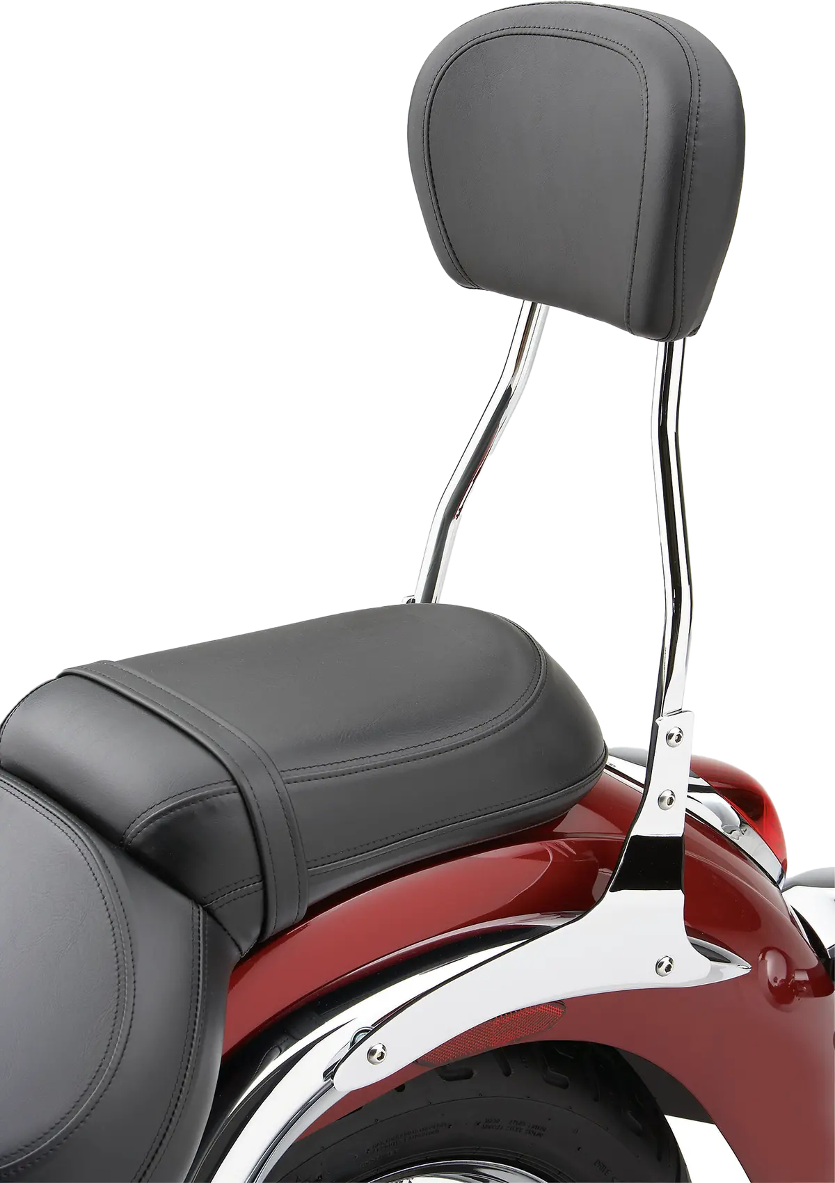 Cobra Std Sissy Bar W/Pad Chrome 2