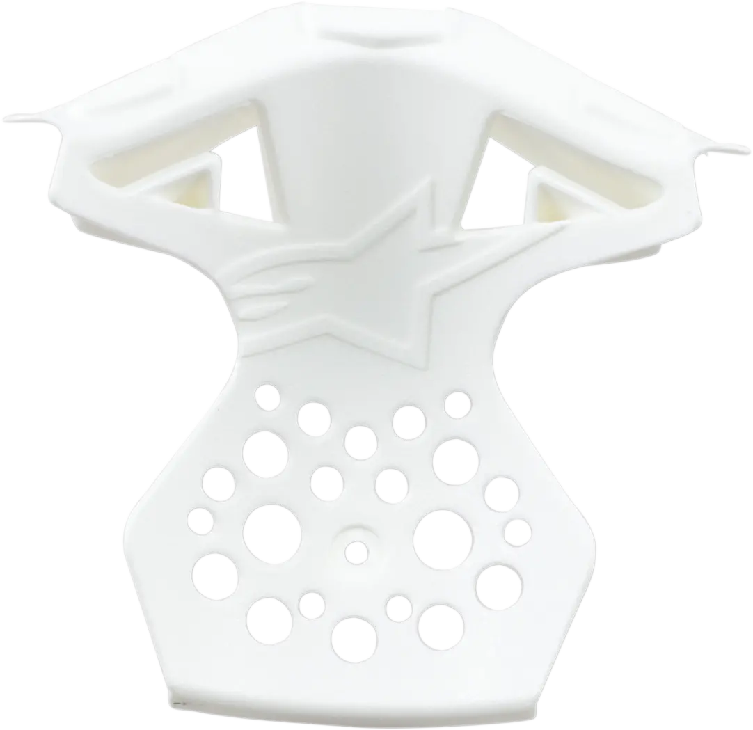 Alpinestars Supertech M8/M10 Chin Vent Frame - Gloss White - Xs/S 89831192180Xxs 1