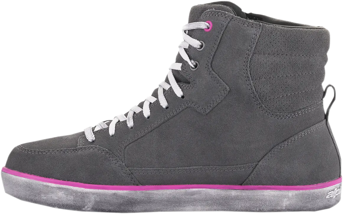 Alpinestars J-6 Waterproof Women's Shoes - Gray/Pink - Us 6 254222090956 1