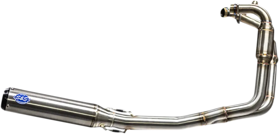 S&S Cycle Qualifier 2:1 Exhaust System - Stainless Steel - Race Only 550-1031 1