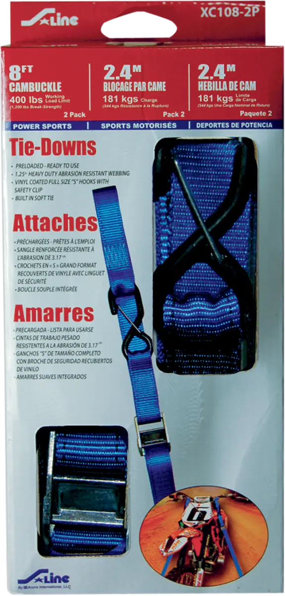 Ancra Tie-Downs - Standard & Heavy Duty 1" X 5-½ 5