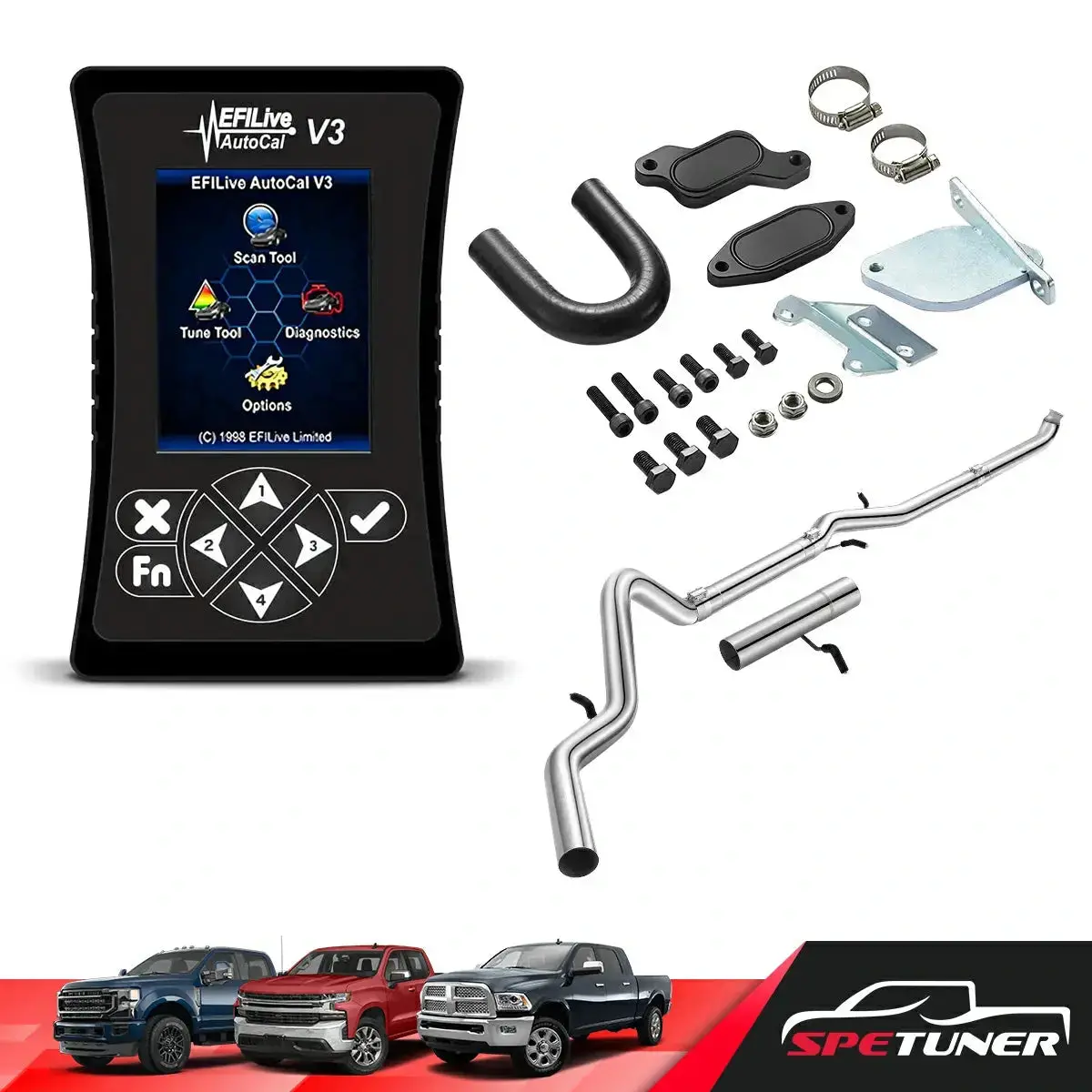 Egr/Dpf/Def Delete 2007.5-2010 Lmm 6.6L Duramax All-In-One Kit 24