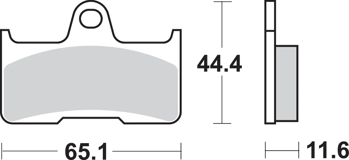 Sbs Off-Road Sintered Brake Pads - C-Force - 799Si 799Si 2