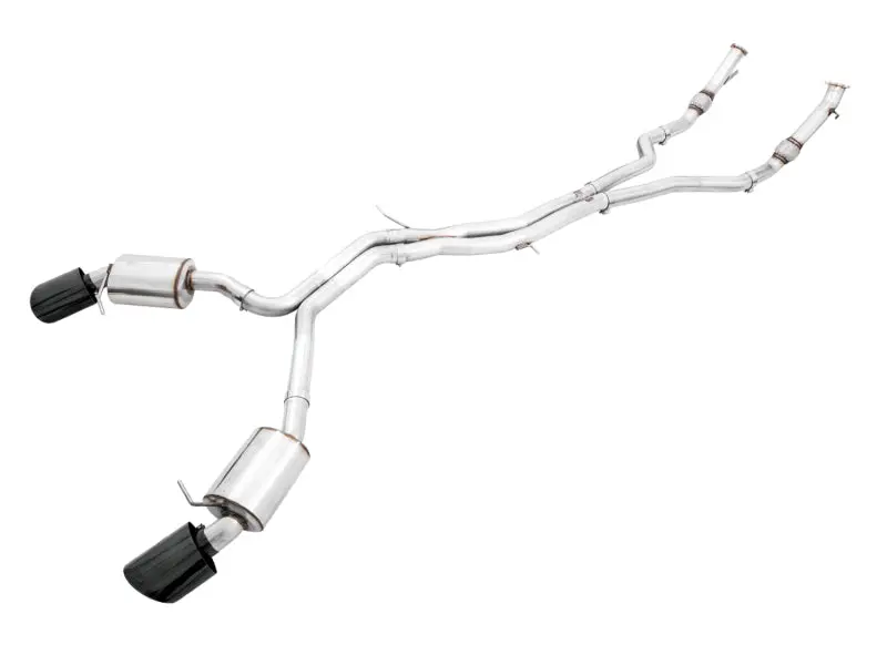 Awe Tuning Audi B9 Rs5 Touring Edition Exhaust - W/ Diamond Black Rs Tips 1