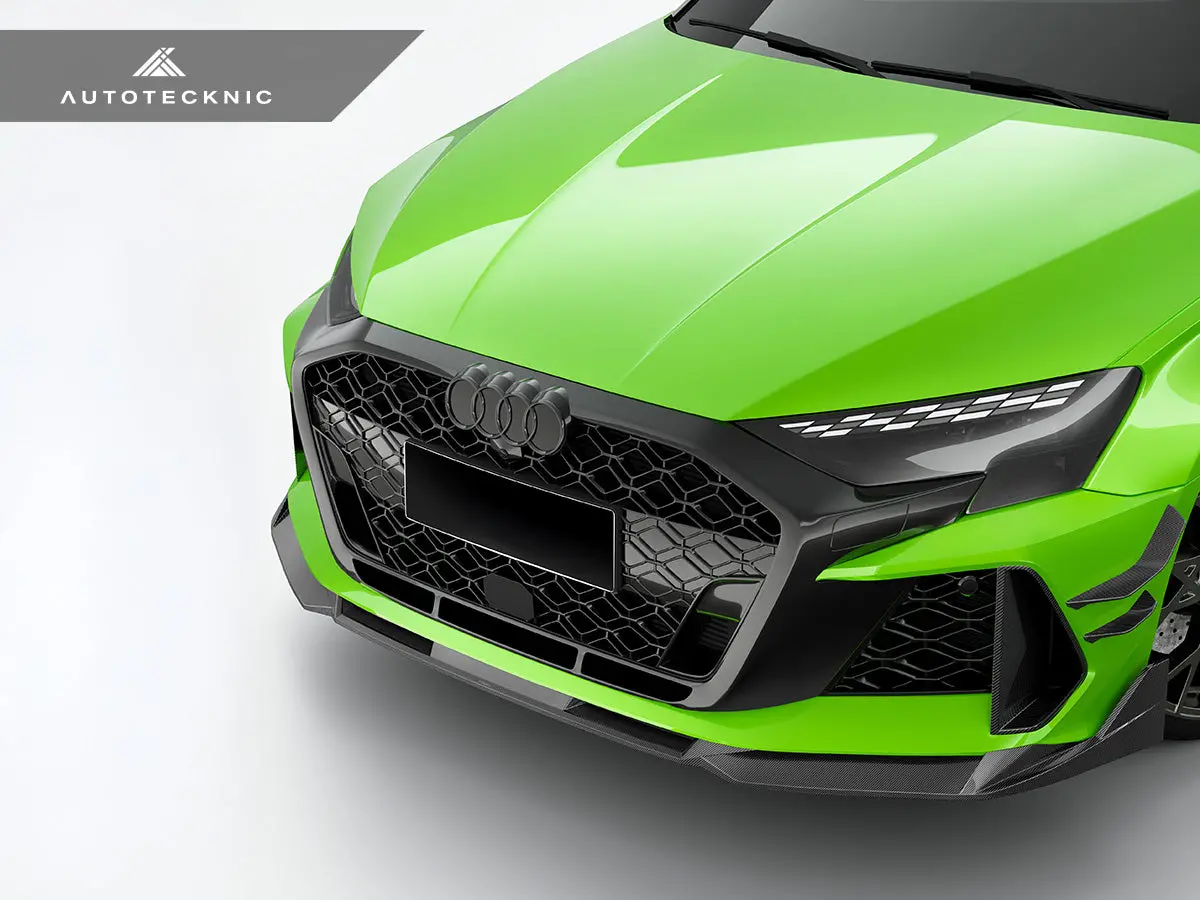 Sq-Aero Pre-Preg Carbon Front Lip - Audi 8Y.5 Rs3 2025-Up 1