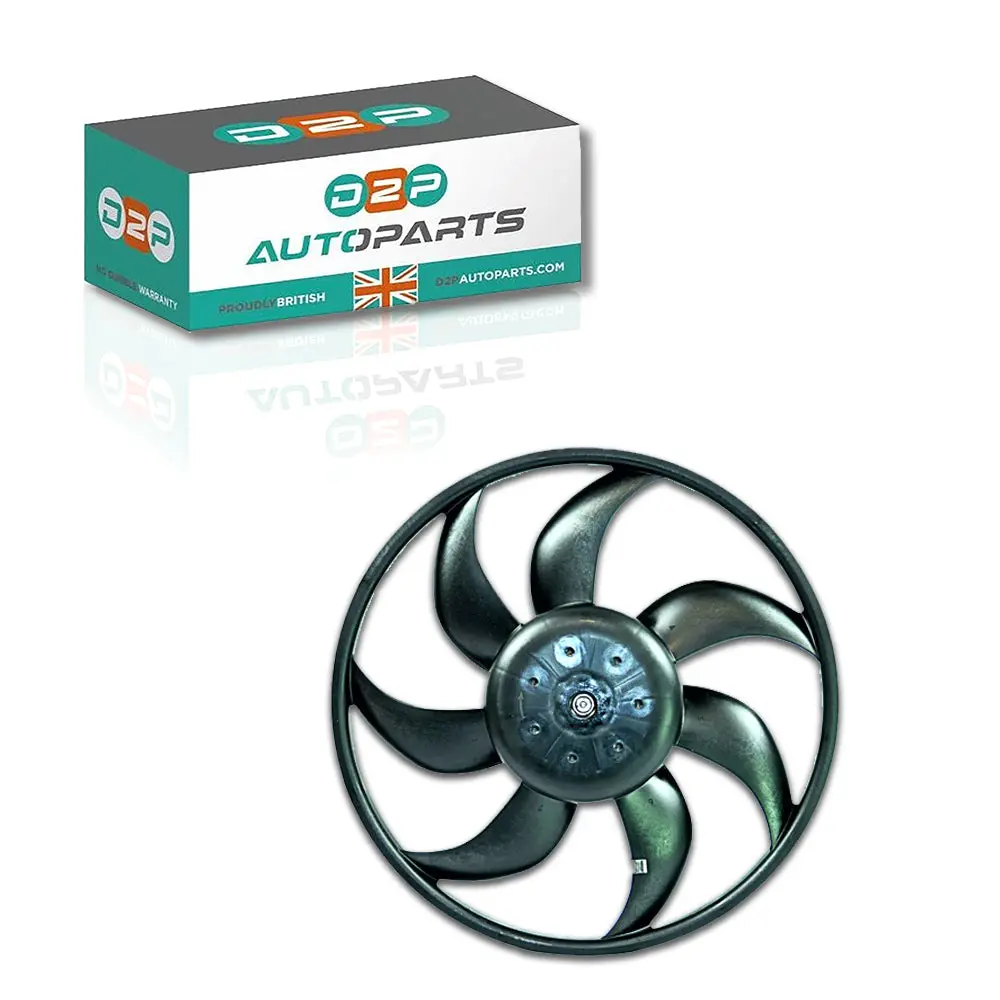 Radiator Cooling Engine Fan For Fiat: Grande Punto, Punto, Punto Evo, Opel: Adam, Corsa, Vauxhall: Adam, Corsa, Corsavan 2