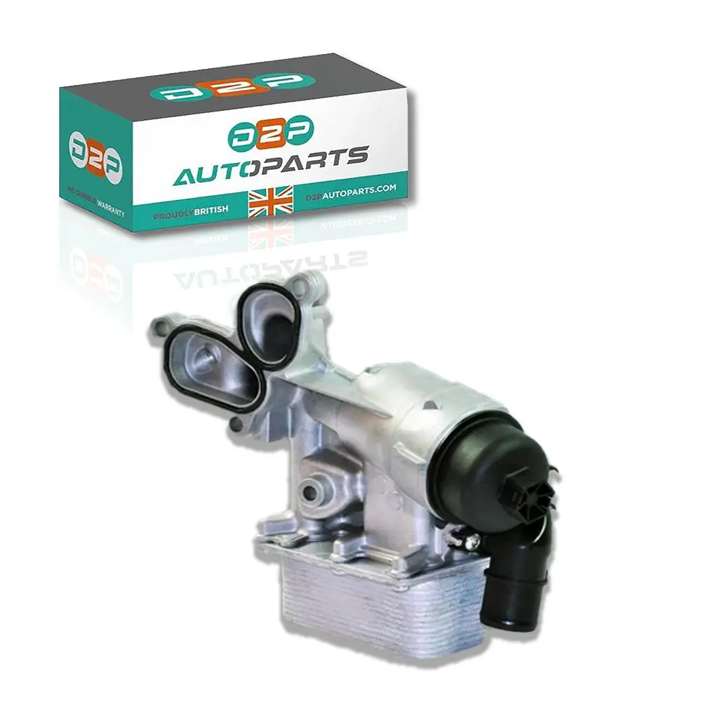 Water Cooled Oil Filter Housing For Renault, Nissan, And Opel-Vauxhall 8200781898 2