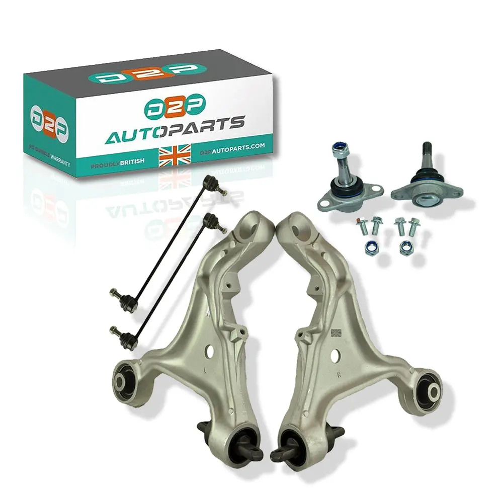 Front Lower Suspension Track Control Arms Pair (Lh & Rh) For Volvo S60 2