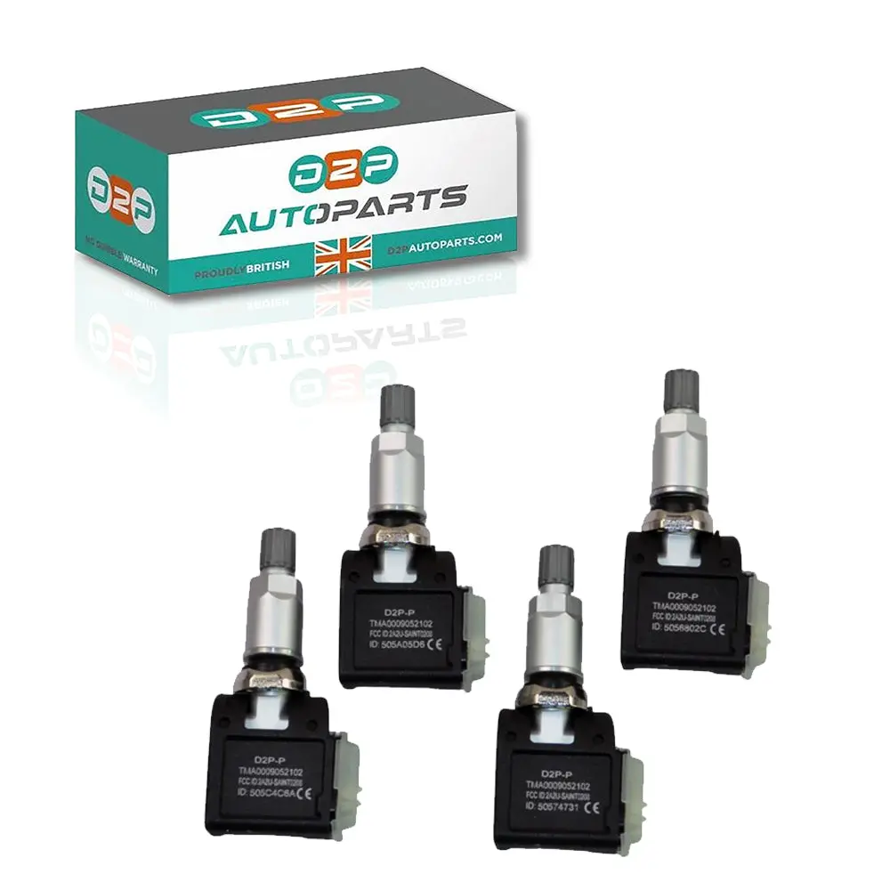 4Pcs Tyre Pressure Sensor For Mercedes-Benz: A-Class, B-Class, E-Class, Glb, Gle, Gls, Sprinter 3-T, 3.5-T, 4-T, 5-T, 2