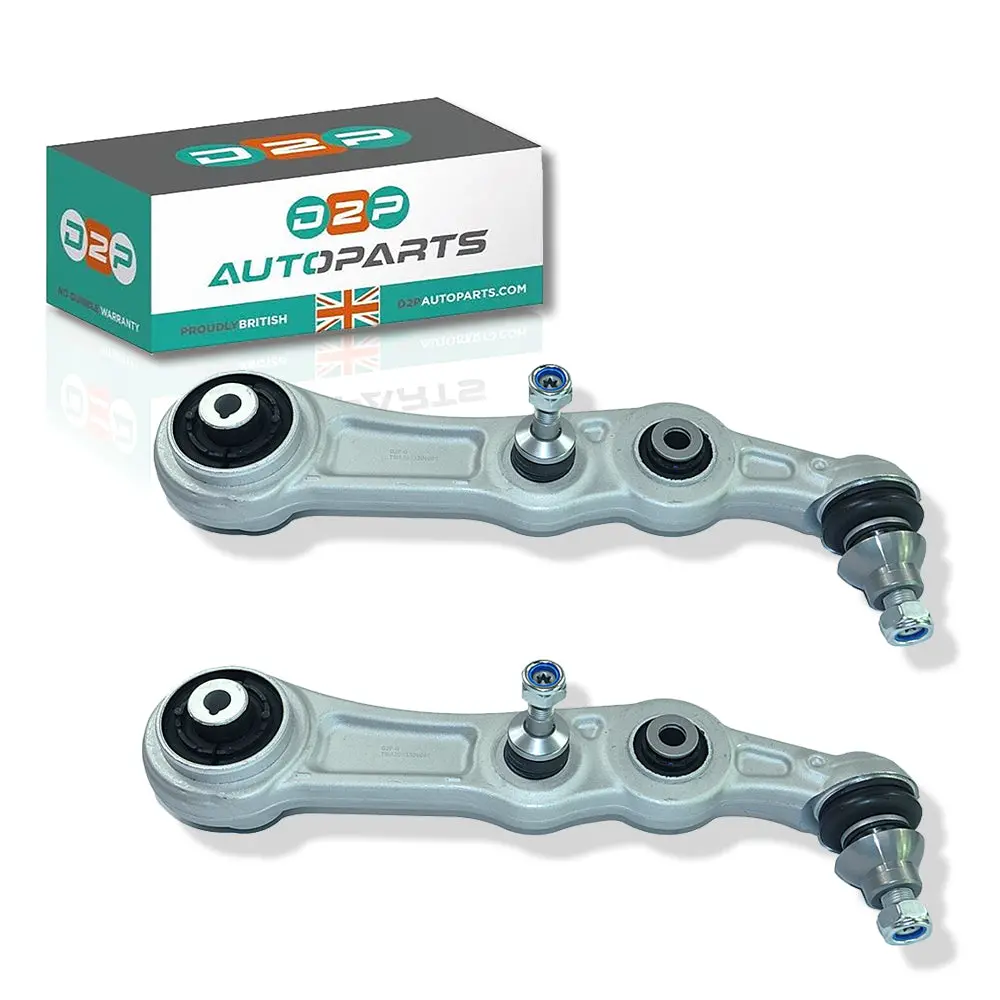 Front Lower Suspension Wishbone Arms (Pair) For Mercedes-Benz: C-Class, Cls, E-Class, E-Class All-Terrain, E-Class T-Model 2