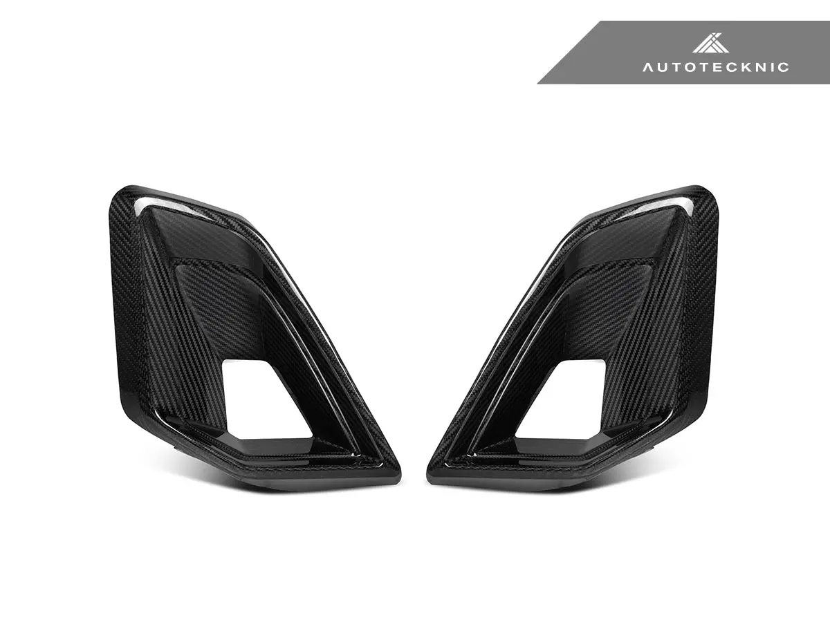 Autotecknic Carbon Fiber Front Bumper Air Vent Set - G05 X5 M-Sport Lci 1