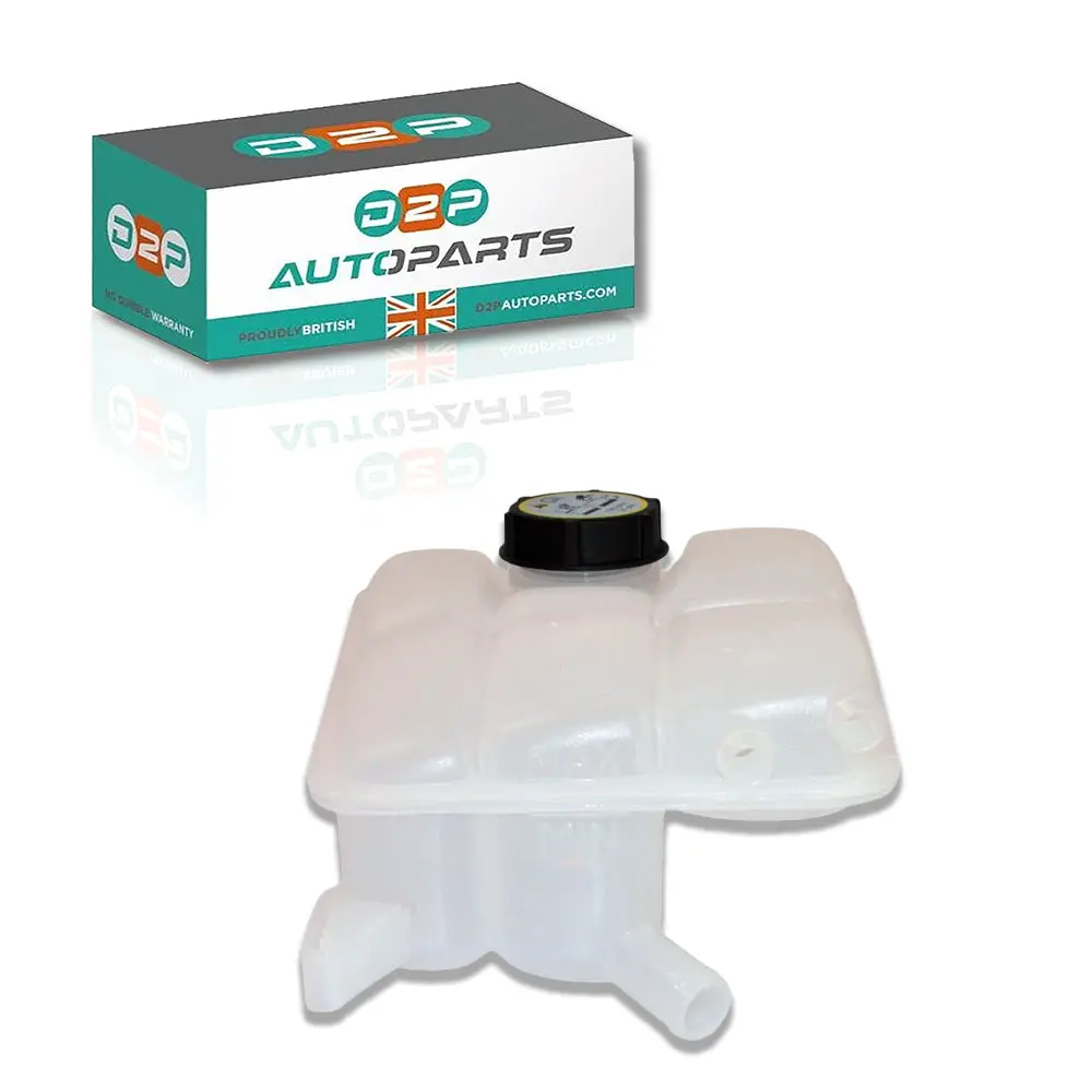 Radiator Coolant Expansion Header Tank & Cap For Ford: C-Max, Focus, Grand C-Max, Kuga, Tourneo Connect / Grand Tourneo Connect, Transit Connect 2