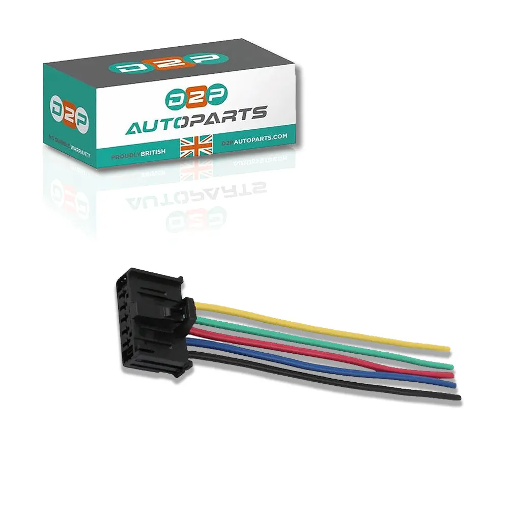 Heater Blower Motor Resistor Wiring Loom Plug For Alfa Romeo, Citroen, Fiat, Opel, Peugeot, And Vauxhall 2