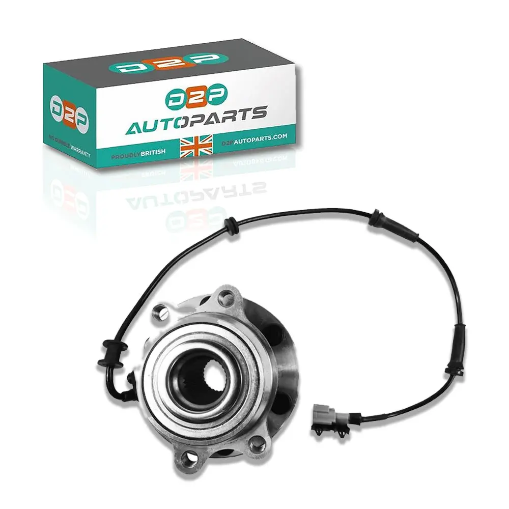 Front Hub Wheel Bearing Kit Abs Sensor For Nissan: Navara, Pathfinder, 402025X00a 2