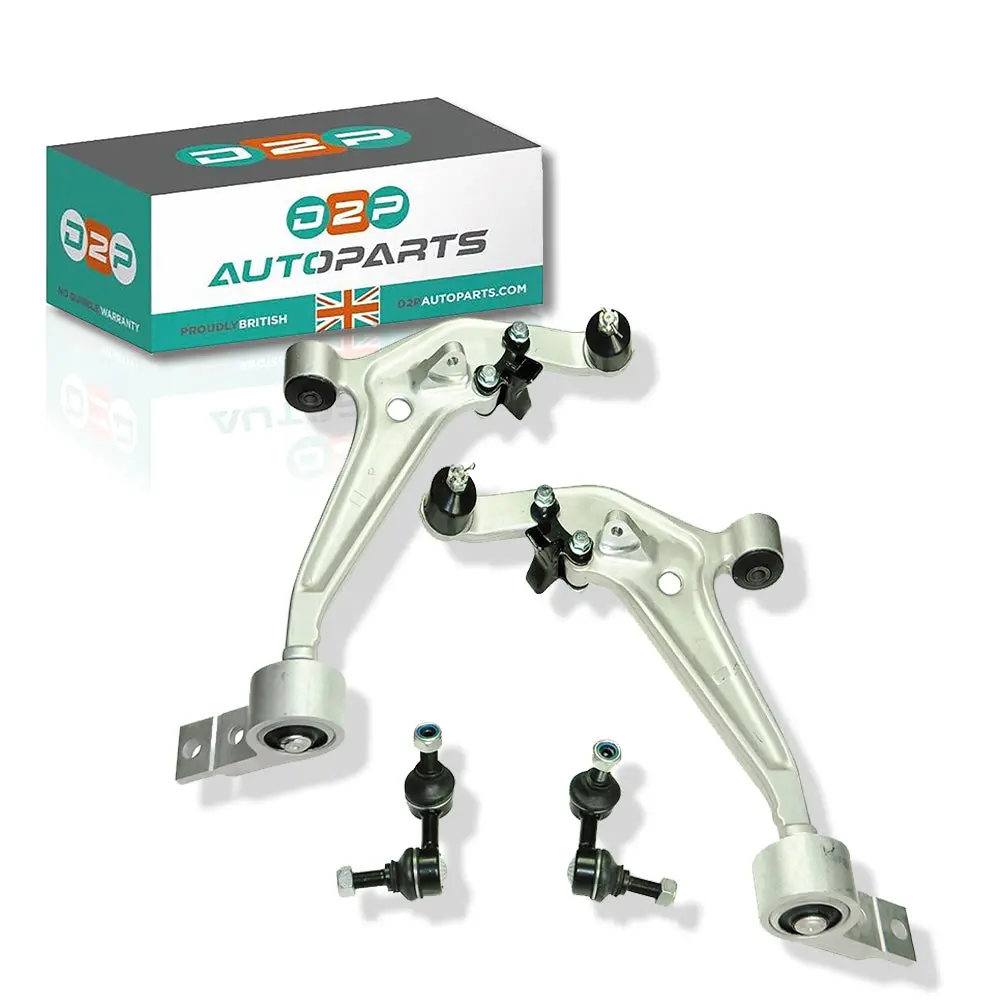 Front Lower Suspension Track Control Arms & Links Kit For Nissan X-Trail 2