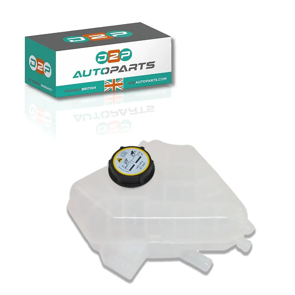 Radiator Coolant Expansion Header Tank & Cap For Ford: B-Max, Ecosport, Fiesta, Ka, Ka+ 2