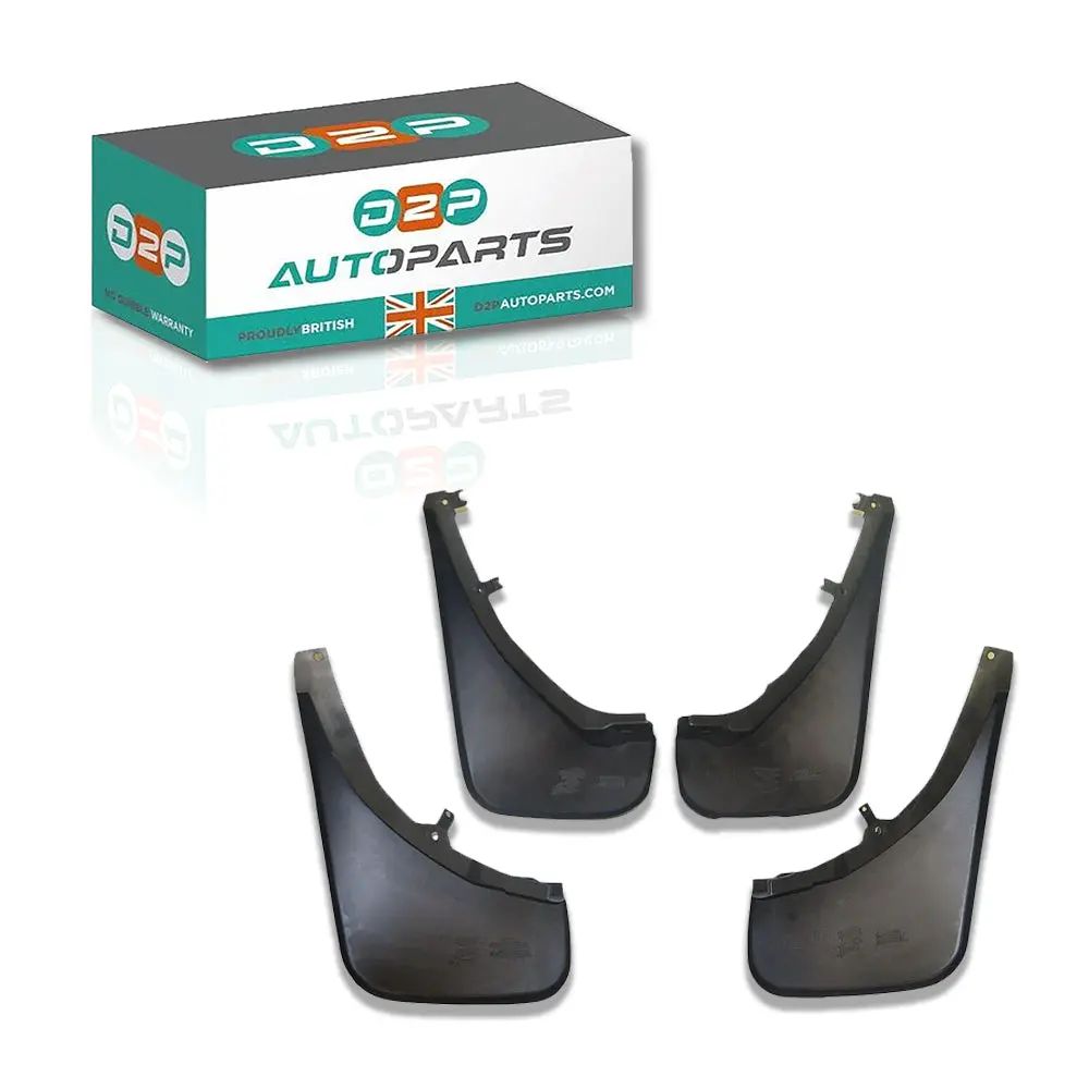 Front & Rear Mudflaps/Mudguards Pack Of 4 For Land Rover: Range Rover 2