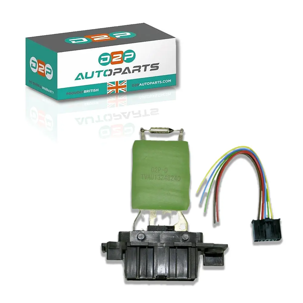 Heater Blower Motor Fan Resistor & Wiring Loom For Alfa Romeo, Fiat, Opel, Vauxhall 2