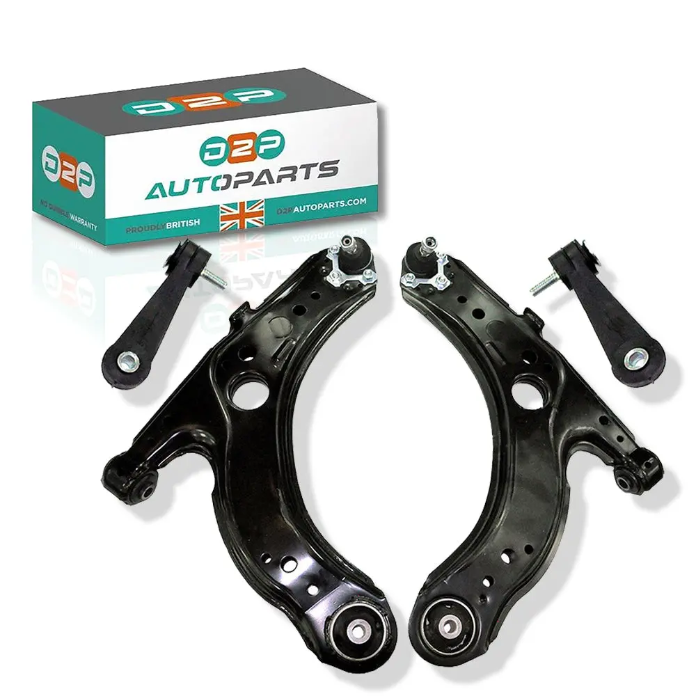 Front Lower Suspension Wishbone Control Arms Kit (Left & Right) For Audi, Vw, Seat, Skoda A3, And Octavia 2