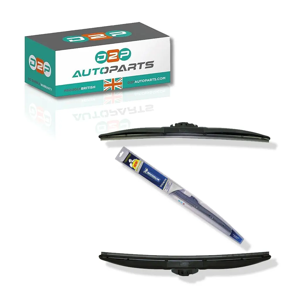 Genuine Michelin Stealth Hybrid Front Wiper Blades Pair Of 17″/ 400 Mm + 26″/ 660 Mm 2