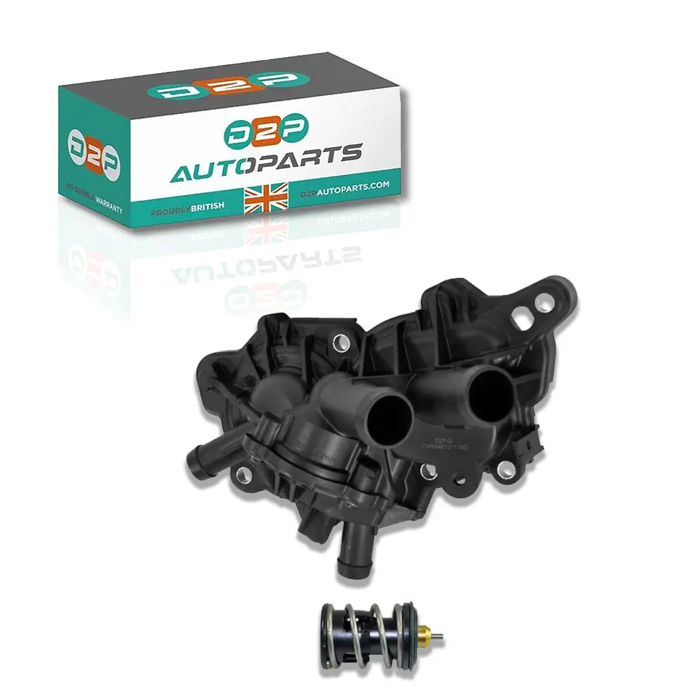 Thermostat Housing For Audi, Seat, Skoda, Vw 2
