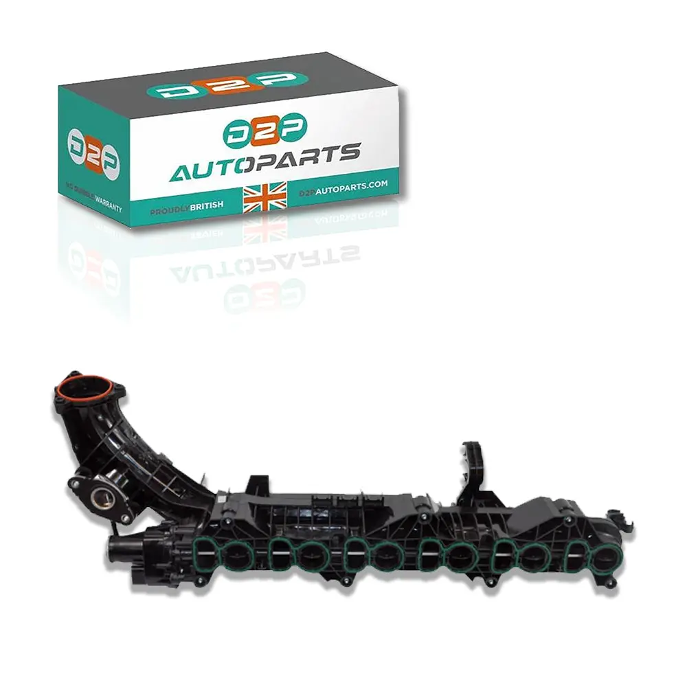Intake Inlet Manifold + Actuator For Bmw: 5 Series, 6 Series, 7 Series, X3, X4, Xdrive 11617632436 2015-2020 2