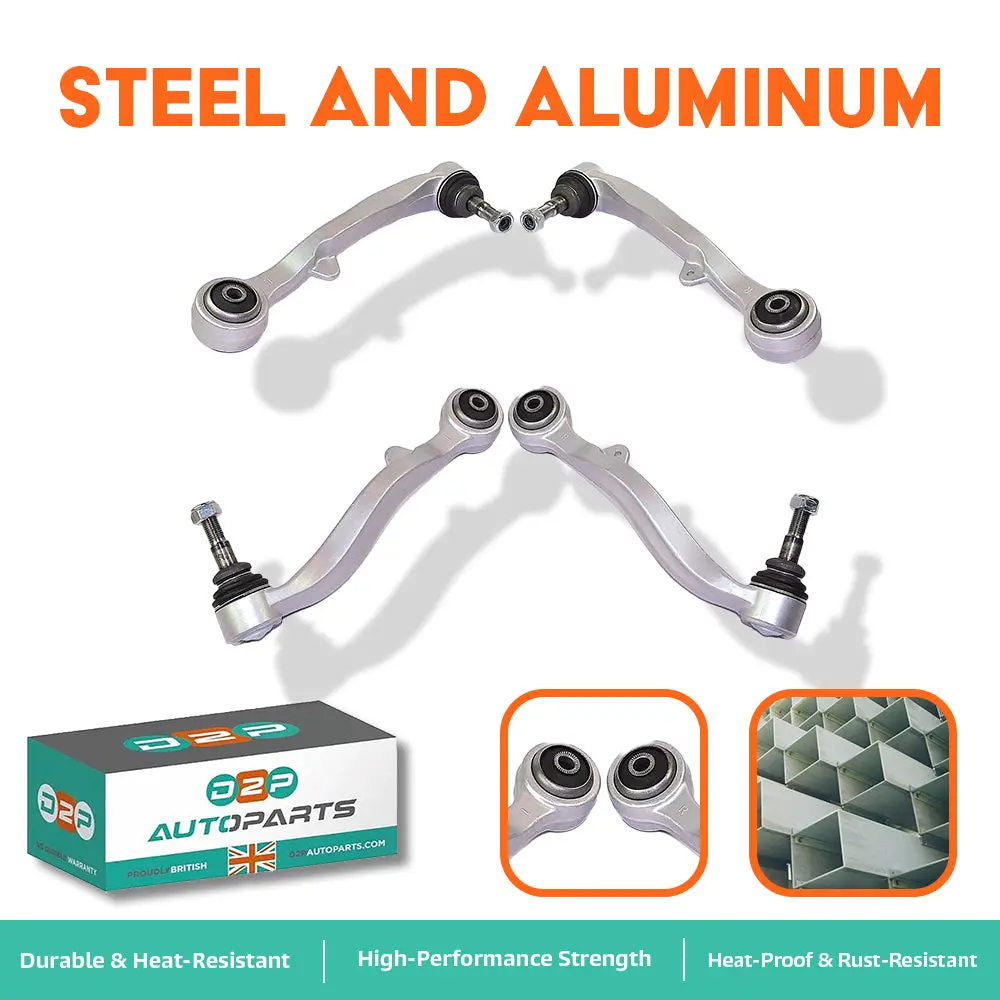 Front Lower Wishbone Control Arms Pair (Lh & Rh) For Bmw 6, 7 Series 2